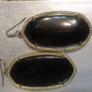 Kendra Scott - Large Black Earrings